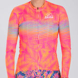 WOMEN'S LTD CYCLE SUN STOP LS JERSEY - CLUB ALOHA