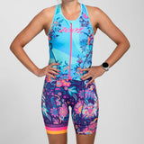 WOMEN'S LTD TRI SLVS FZ RACESUIT - UTOPIA