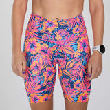 WOMEN'S LTD CYCLE HIGH WAIST SHORT - CLUB ALOHA