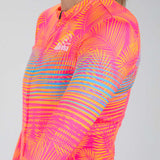 WOMEN'S LTD CYCLE SUN STOP LS JERSEY - CLUB ALOHA