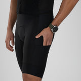 MEN'S ELITE TRI AERO FZ RACESUIT - BLACK