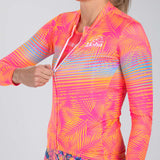 WOMEN'S LTD CYCLE SUN STOP LS JERSEY - CLUB ALOHA