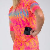 WOMEN'S LTD CYCLE AERO JERSEY- CLUB ALOHA