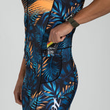 MEN'S LTD TRI AERO SLVS FZ RACESUIT - CLUB ALOHA